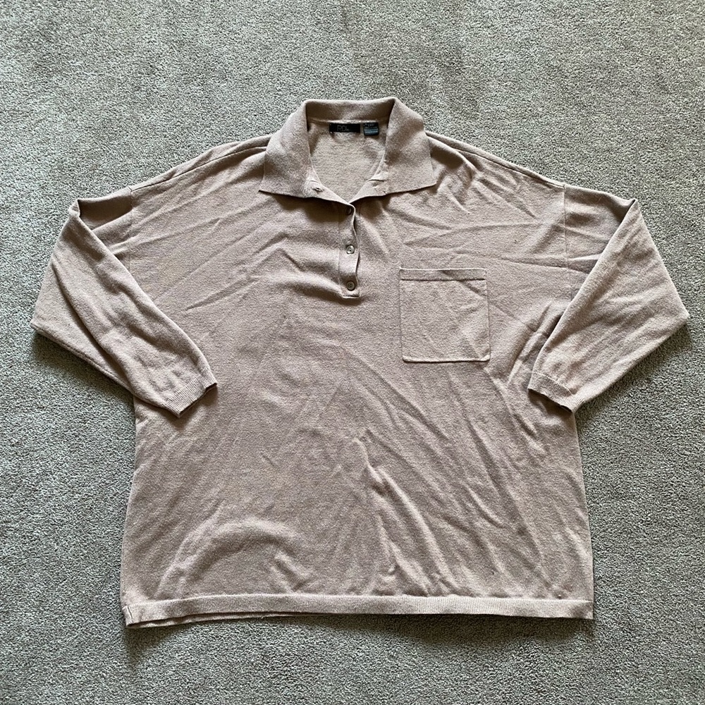 RDI Collared Pocket Sweater Top
